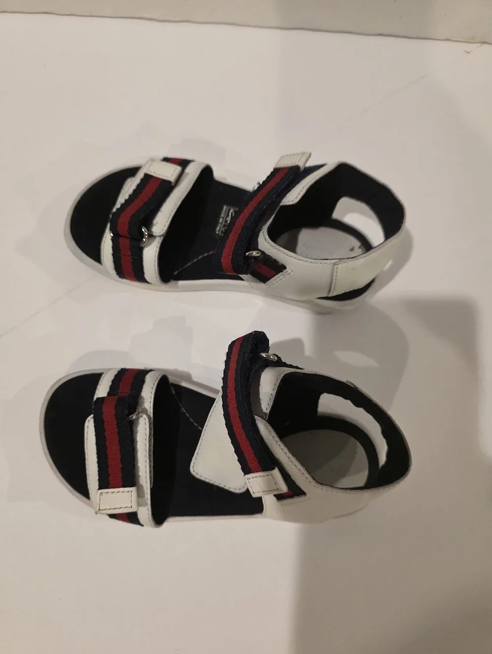 Gucci Kids Web Stripe Strap Leather Sandals​Details​